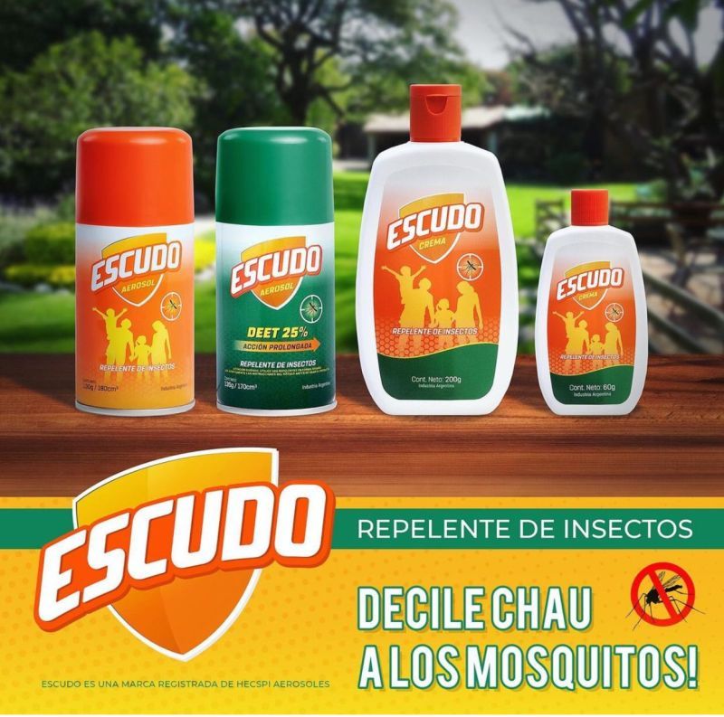 (AC) REPELENTE INSECTOS CREMA  60 GR ESCUDO