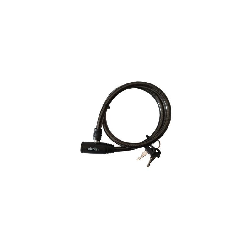 (AC) LINGA DE ACERO P/BICICLETA REFORZADA DE 120 CM