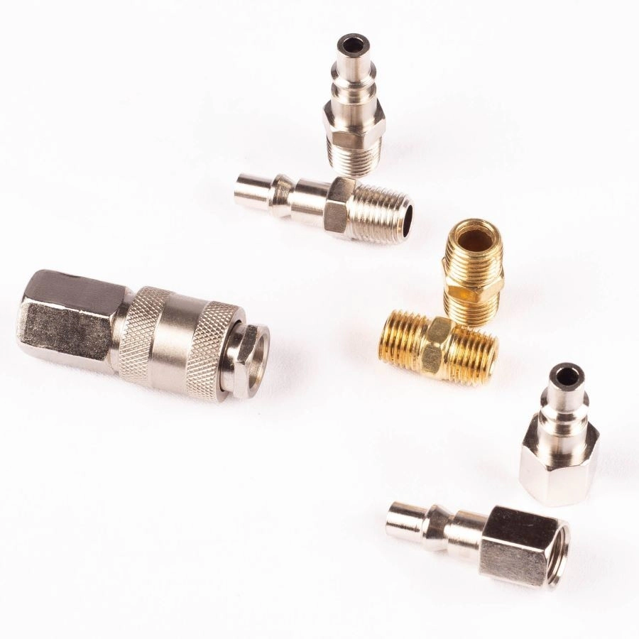 (FE) ACOPLE RAPIDO KIT 7 PIEZAS PARA COMPRESOR