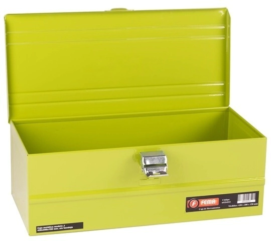 (FE) CAJA DE HERRAMIENTA ACERO 430X200MX150 MM