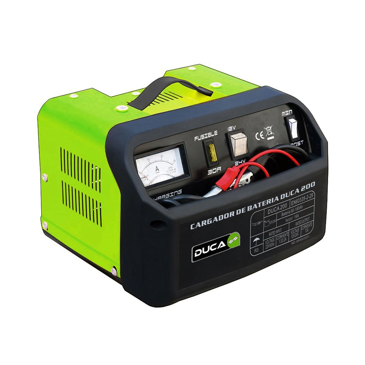 (FE) CARGADOR BATERIA DUCA 12/8 AMP.-20 AMP