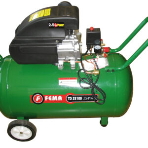 (FE) COMPRESOR DUCA PRO 2,5 HP X 100 LITROS - 220 VOLTS - C/RUEDAS