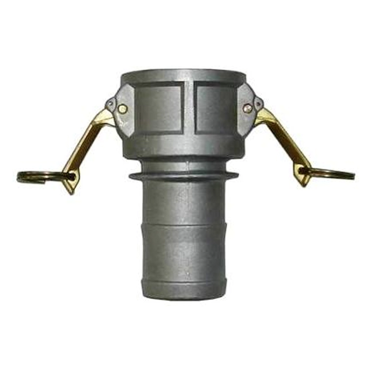 (FE) ACOPLE ALUMINIO (SOLO) F 2 ESPIGA CON LEVAS.