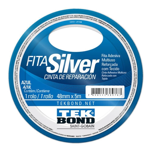 (FE) CINTA DUC TAPE AZUL 48 X 5 MTS