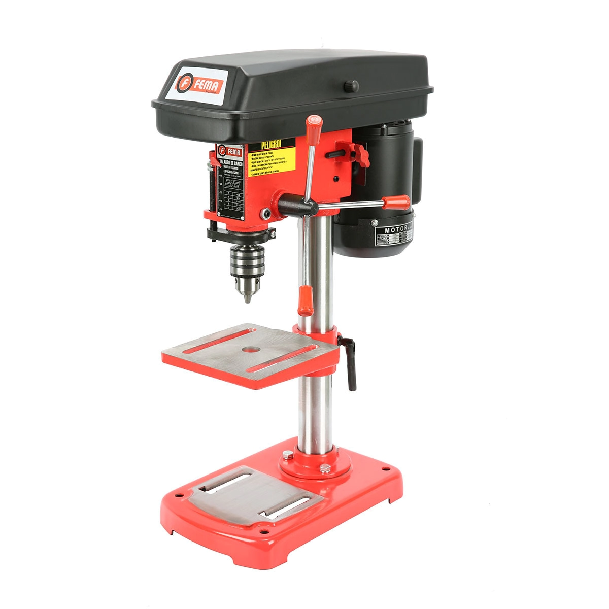 (FE) TALADRO DE BANCO 13MM- 350W - 5 VEL