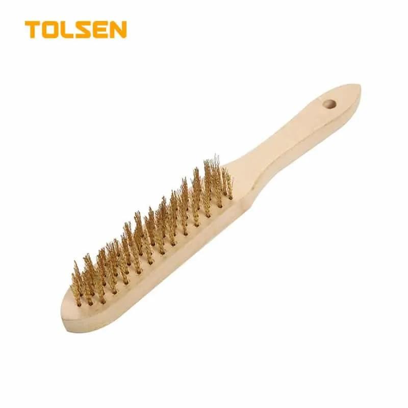 (TOL) CEPILLO DE BRONCE 4 LINEAS