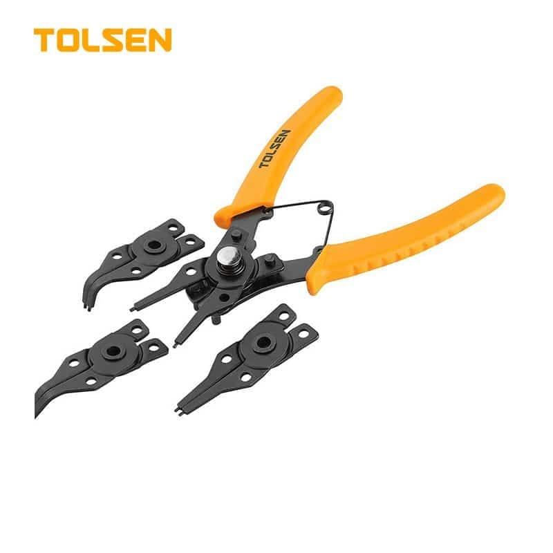 (TOL) JUEGO DE PINZAS 4 EN 1 160mm,6"