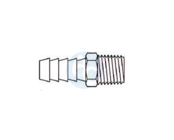 (AGRO) RACORD 1/2 ROSCA MACHO 005-12 MANG 9.5mm