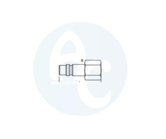 (AGRO) PUNTA ACOPLE 1/2 - 003-15 R. HEMBRA 1/2 BSP