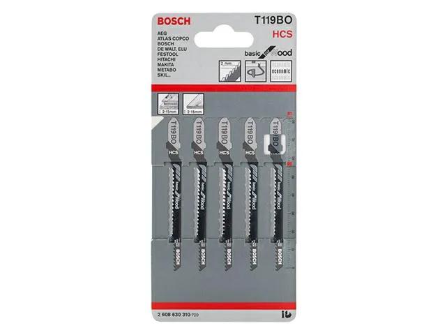 (GP) HOJA CALAR BOSCH T119BO MADERA x UNIDAD