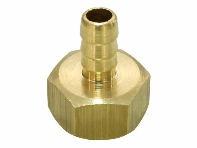 (GP) ACCESORIOS P/GAS BRONCE - TETON 1/2 H x 8 MM
