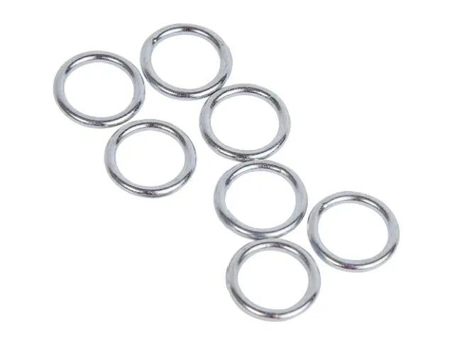 (GP) ARGOLLA ZINC BRILLANTE GARDEX 8 x 40 mm