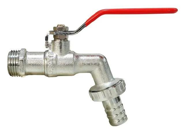 (GP) CANILLA ESFERICA METAL LATYN MEDIO GIRO PLUS 1"