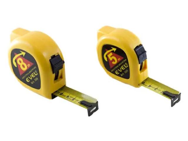 (GP) CINTA METRICA EVEL RETROBLOK 8mt 25mm (508)