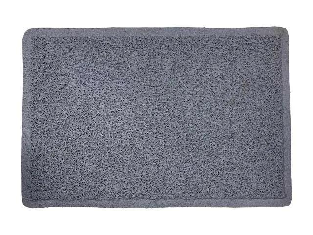 (GP) FELPUDO RULO PVC GRIS 40 X 60