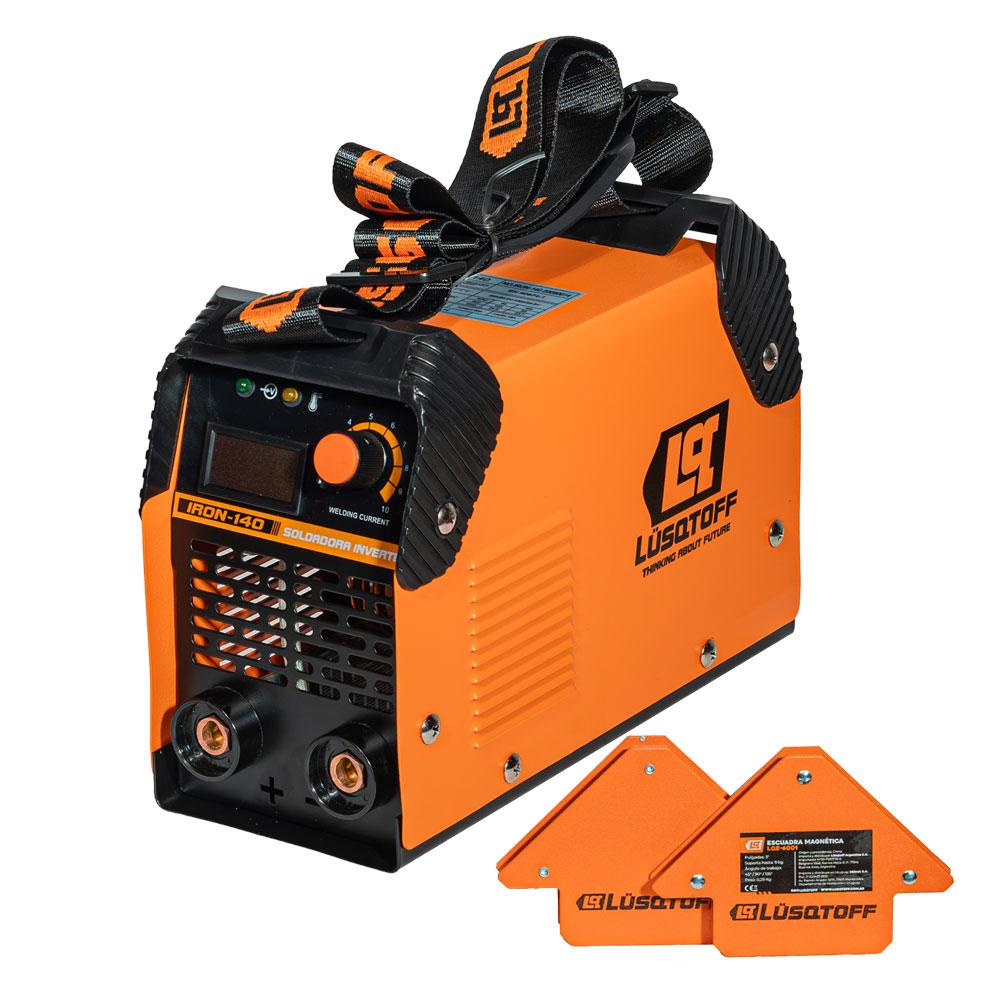(LSQ) SOLDADORA INVERTER IRON-140+ MASCARA FOTOSENSIBLE ST-1X + 2 ESCUADRAS MAGNETICAS LQE-6001
