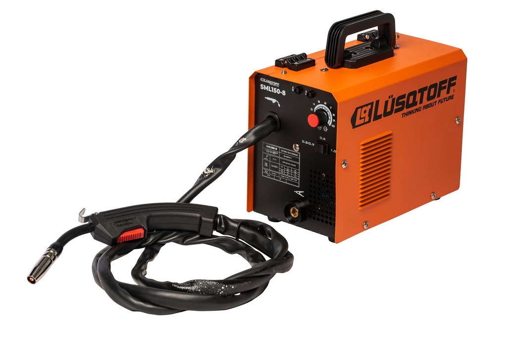 (LSQ) SOLDADORA MIG FLUX 120AMP +2 ESCUADRA + ST-1X MASCARA + ROLLO ALAMBRE