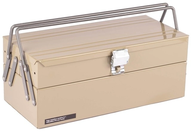(FE) CAJA HERRA.ACERO 430X200X170 MM - FUELLE