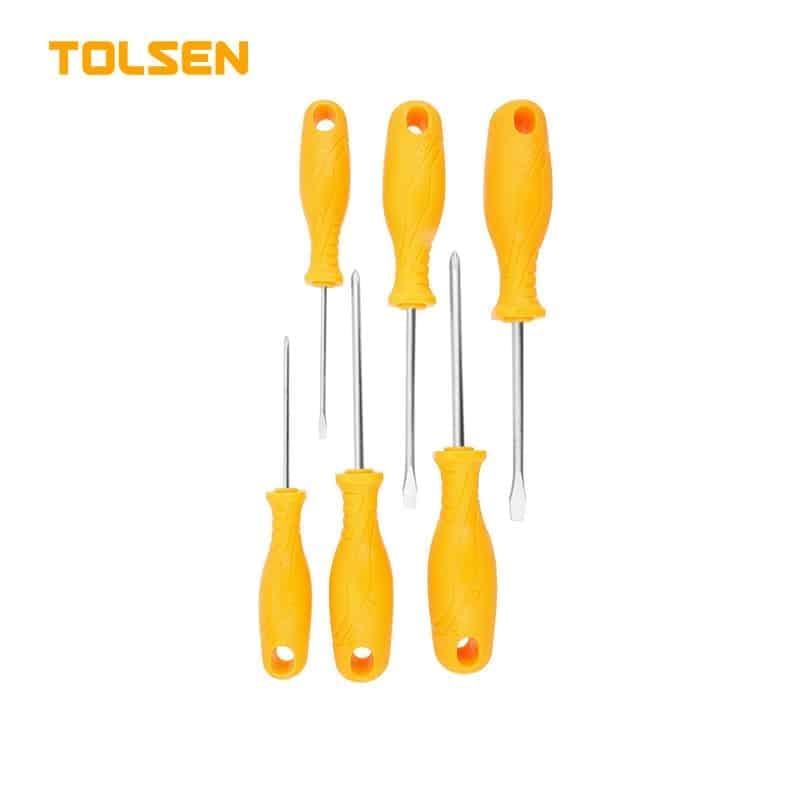 (TOL) JUEGO DESTORNILLADORES X 6 UNIDADES