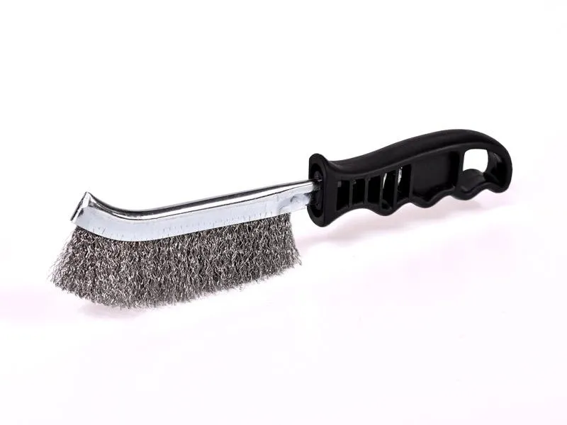 (HAM) CEPILLO MANGO PLASTICO A/INOXIDABLE