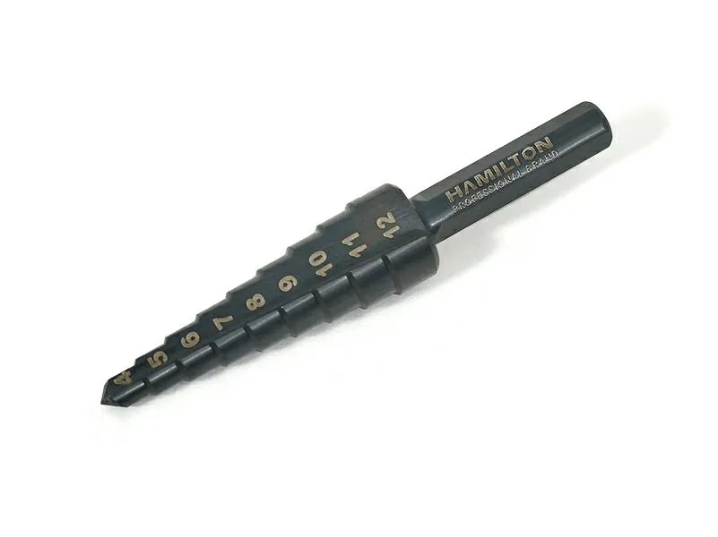 (HAM) BROCA ACERO RAPIDO ESCALONADA DE 4 A 12