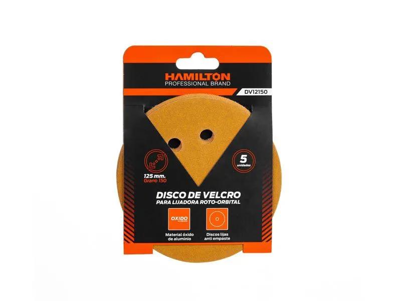 (HAM) DISCO DE VELCRO GRANO 150 (125 MM)