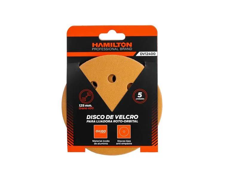 (HAM) DISCO DE VELCRO GRANO 400 (125 MM)