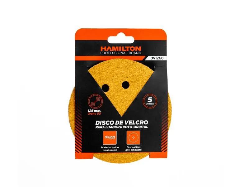 (HAM) DISCO DE VELCRO GRANO 60 (125 MM)
