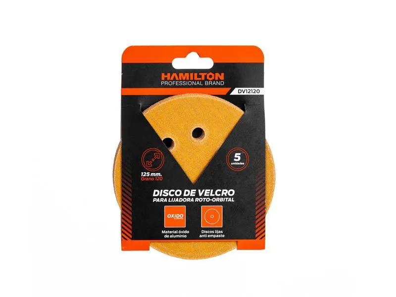(HAM) DISCO DE VELCRO GRANO 120 (125 MM)