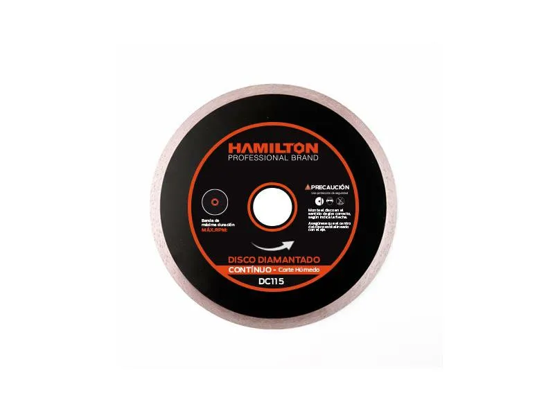 (HAM) DISCO DIAMANTADO CONTINUO 115mm.