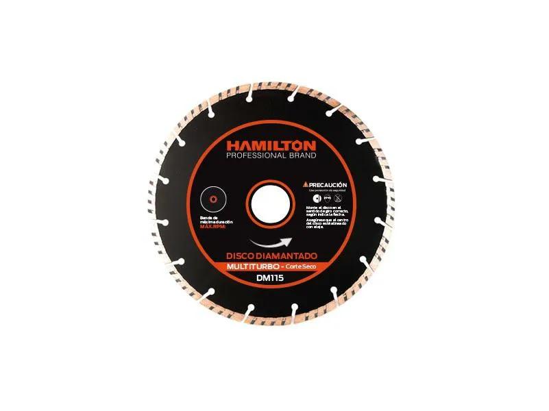 (HAM) DISCO DIAMANTADO MULTITURBO 115 MM