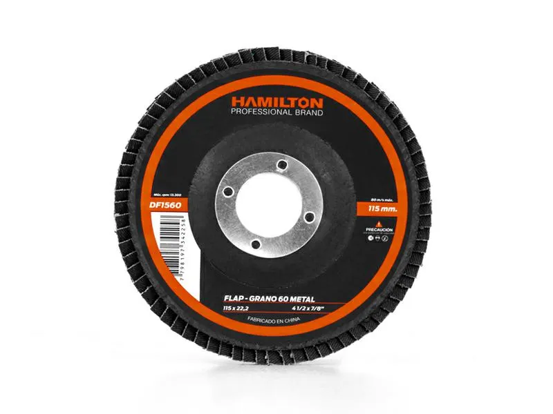 (HAM) DISCO flap ZIRCONIA 115 - G. 60 METAL