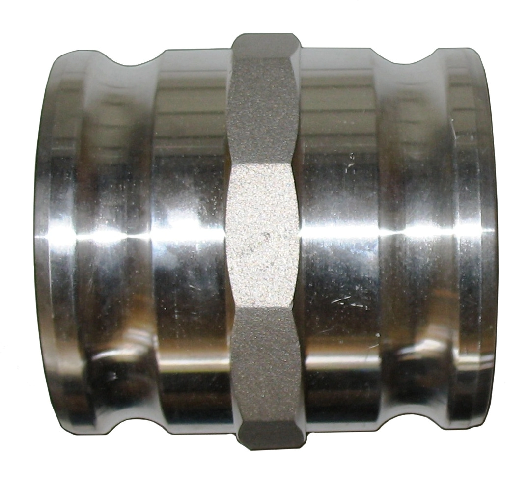 (FE) ACOPLE UNION DOBLE MACHO 1" 25MM ALUMINIO