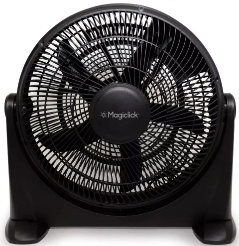 (FE) VENTILADOR 14" FEMA- CABEZAL AJUSTABLE180ª- - 3 VELOCIDADES 70 WATTS- 5 PALETAS PLASTICAS