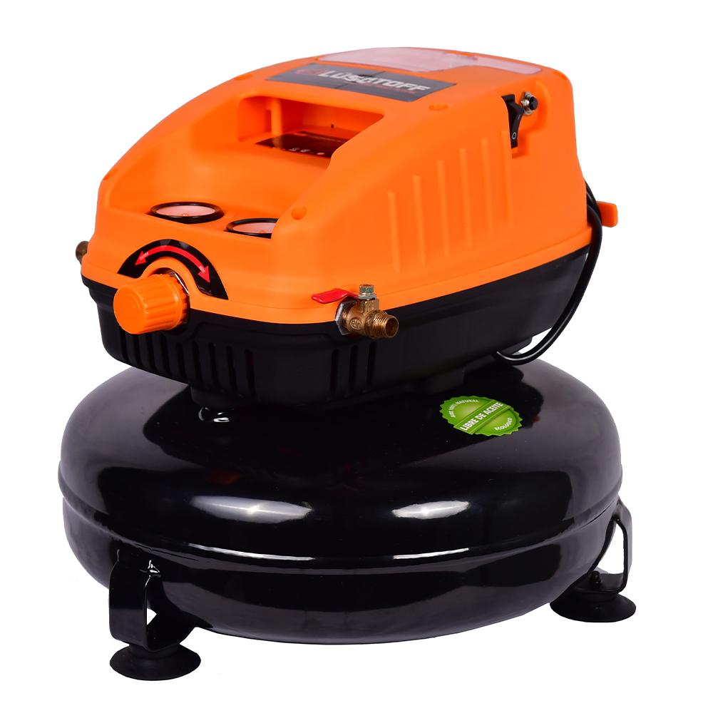 (LSQ) COMPRESOR MONOFASICO 12 L MINI SIN ACEITE 0.33 HP