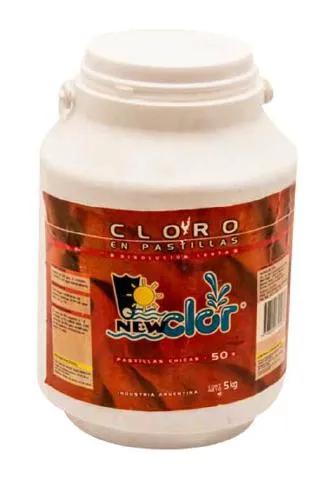 (GP) NEW CLOR CLORO PAST. CHICA 50 GR. X UNIDAD.