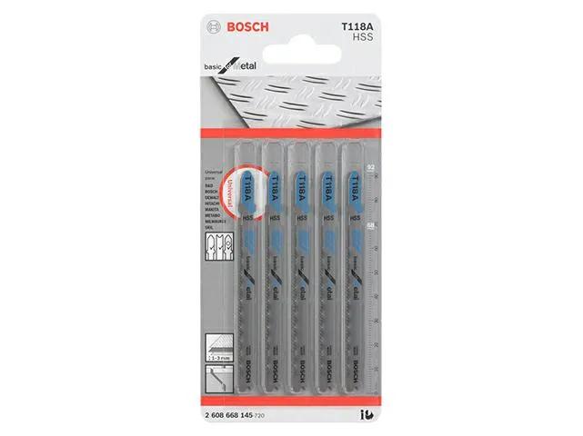 (GP) HOJA CALAR BOSCH T118A METAL x UNIDAD