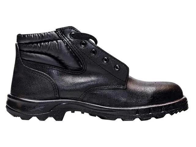 (GP) CALZADO SEGURIDAD BOTIN ZAPATO NEGRO TALLE N° 45