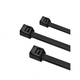 (MALA) PRECINTO 7.5 X 600 COLOR NEGRO X UNIDAD