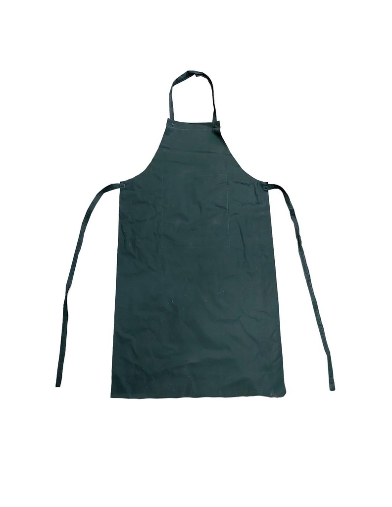 (AC) DELANTAL PVC C/REFUERZO 90X120 CM VERDE