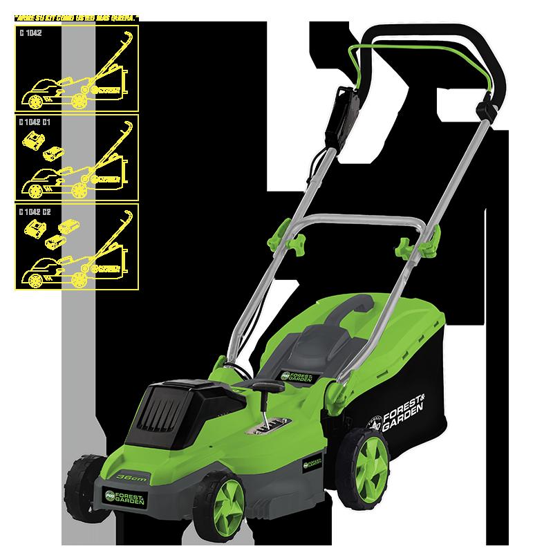 (GLA) CORTACESPED A BATERIA GLADIATOR /FOREST + BATERIA +CARGADOR