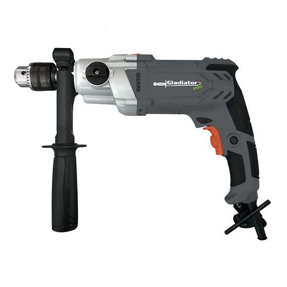 (GLA) TALADRO GLADIATOR. PERCUTOR 1150 W 13 MM. 2 Velocidades. Industrial.