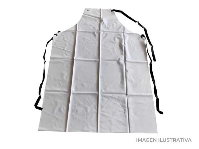 (GP) DELANTALES PVC 90 X 120 CM BLANCO