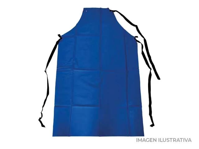 (GP) DELANTALES PVC 90 X 120 CM AZUL