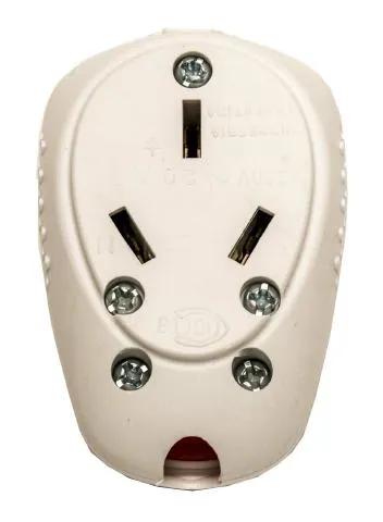 (GP) JELUZ LINEA FICHAS MACHO 20A FM720 B LAT-MANIJA