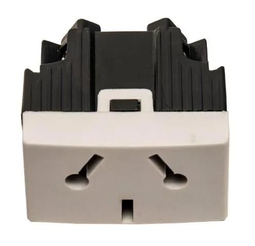 (GP) JELUZ MODULAR VERONA 20067 TOMA BI-USO 10A BLANCO