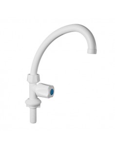 (LKS) CANILLA MESADA 1 AGUA PLAST. BCA VOL. RED. "GINYPLAST"