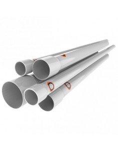 (LKS) TUBO PVC 40 MM X 4 METROS