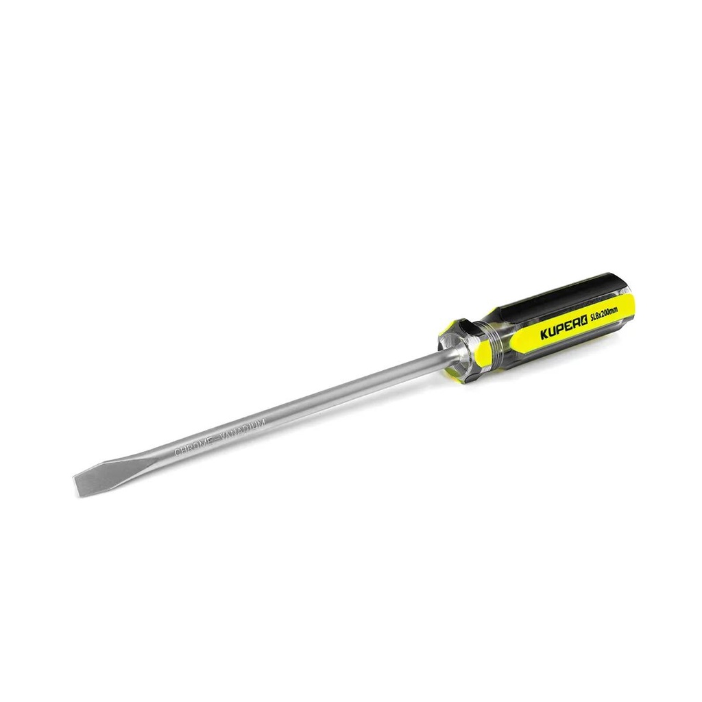 (HAM) DESTORNILLADOR PLANO 8 × 200 MM KUPER