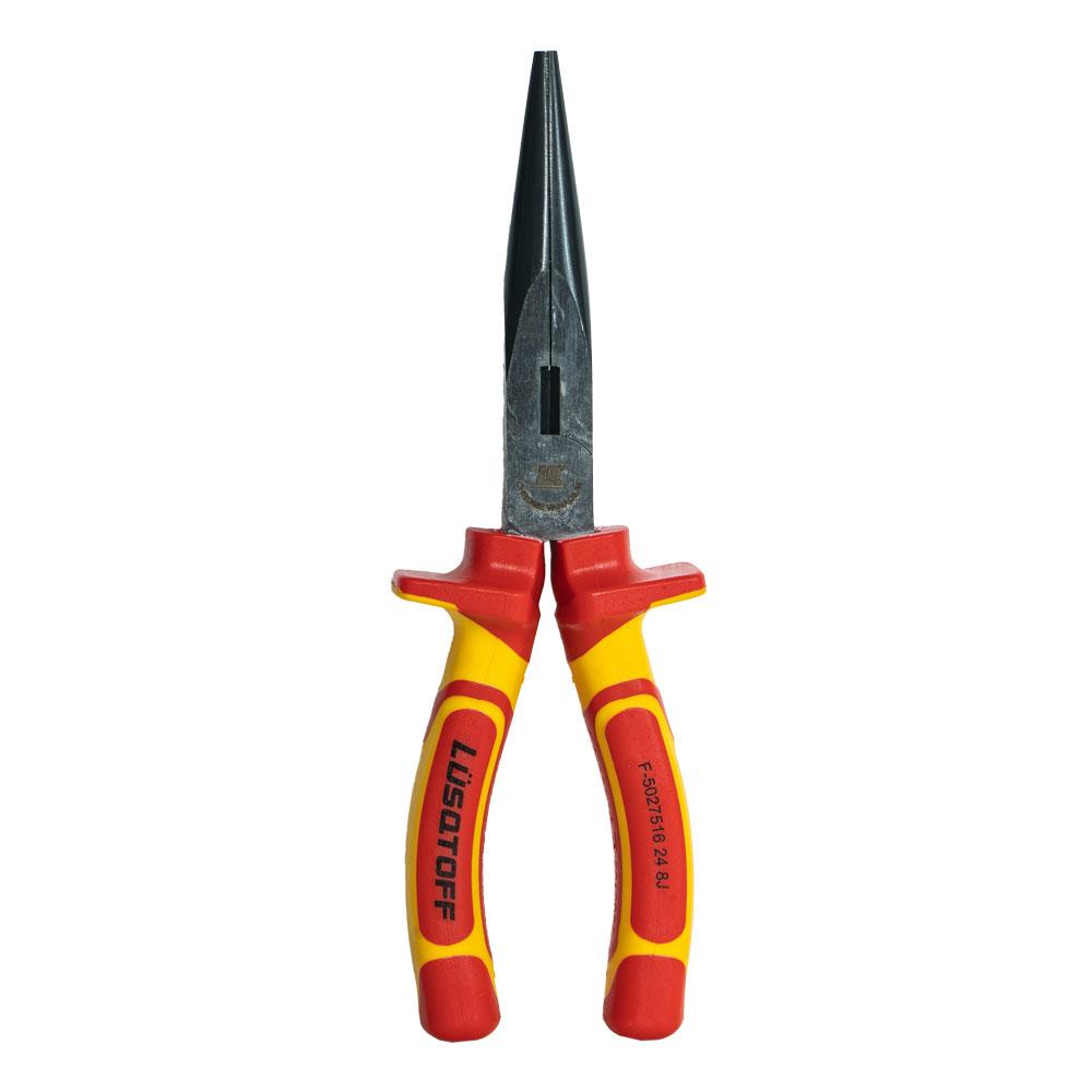 (LSQ) PINZA DE PUNTA MEDIA CAÑA 8" (200MM) AISLA